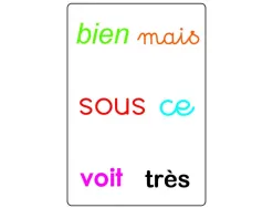 Jeu interdacta tam tam safari les mots-outils du cp 52 cartes + 2 lexiques