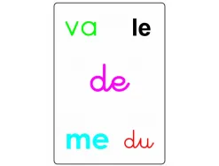 Jeu interdacta tam tam safari les mots-outils du cp 52 cartes + 2 lexiques