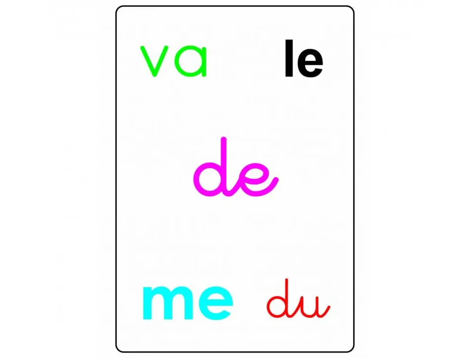 Jeu interdacta tam tam safari les mots-outils du cp 52 cartes + 2 lexiques