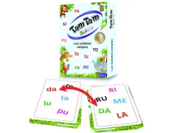 Jeu interdacta tam tam syllabes 42 cartes + 1 regle du jeu