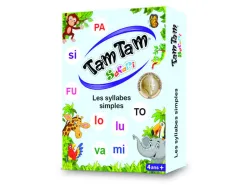 Jeu interdacta tam tam syllabes 42 cartes + 1 regle du jeu