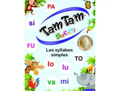 Jeu interdacta tam tam syllabes 42 cartes + 1 regle du jeu
