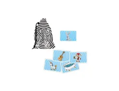 Jeu interdacta time's up kids 220 cartes variees + 1 sablier 10 min + 1 regle du jeu