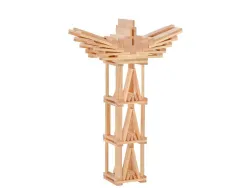 Jeu kapla planchette nature boite 200 unites