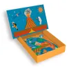Jeu magnetique apli kids volcans 35 pieces