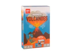 Jeu magnetique apli kids volcans 35 pieces