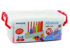 Jeu miniland abacus multibase 90 pièces