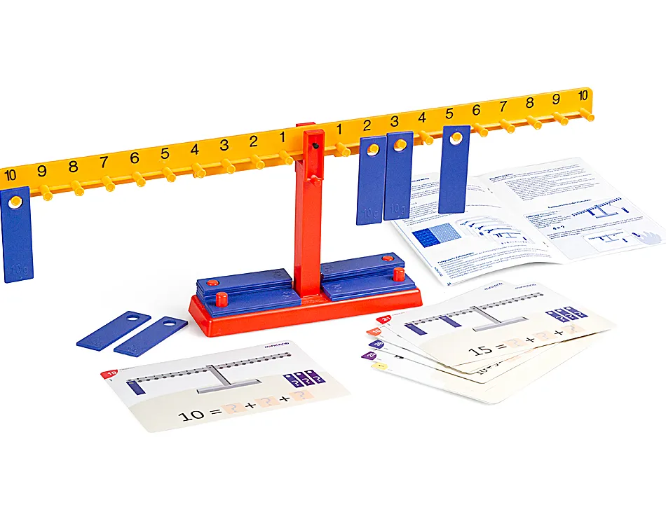 Jeu miniland balance numérique 20 poids + 10 suspendus