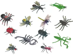 Jeu miniland insectes 12 figurines