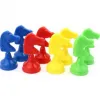 Jeu petits chevaux culture club 8 pieces 4 coloris assortis