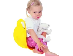 Jeux a bascule gowi siege a bascule sit zl interieur ou exterieur motricite equilibre coloris assortis 34 cm