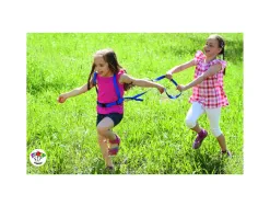 Jeux de coordination et d equilibre sport fit germany harnais de jeux nylon 2 mousquetons 1m toure de