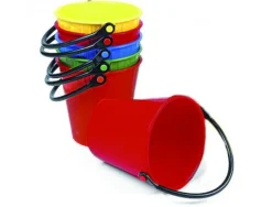 Jeux de sable et d eau faibo seau en plastique incassable de produits recycle et recyclable incassable 16x16