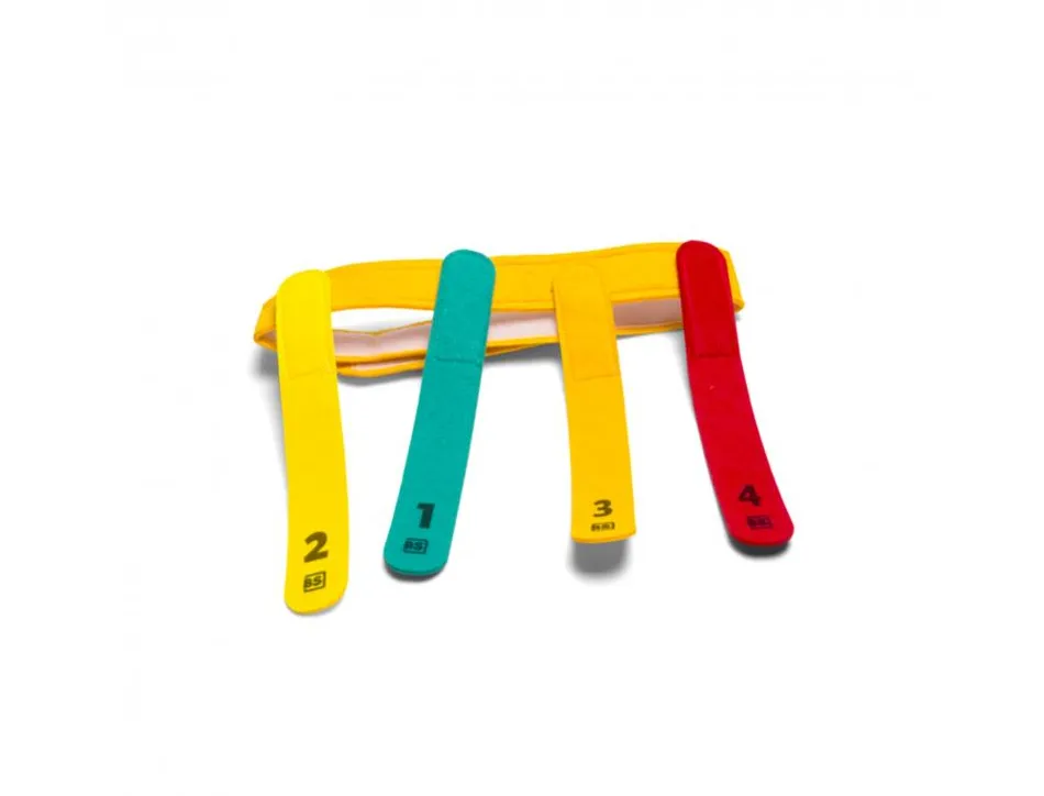 Jeux educatifs tremblay attrapez moi 16 queues lot de 4 ceintures 2 a 4 joueurs