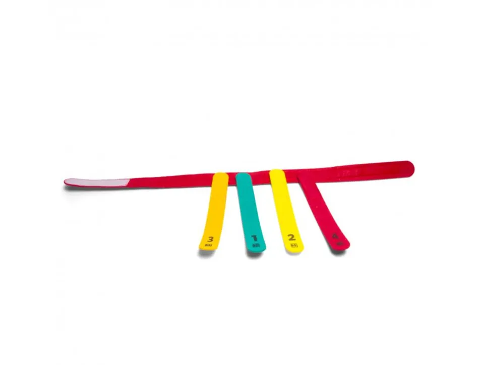 Jeux educatifs tremblay attrapez moi 16 queues lot de 4 ceintures 2 a 4 joueurs