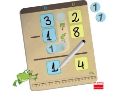 Jeux mathematiques akros apprends a additionner et a soustraire avec les retenues 8 planches 29 fiches 8