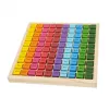 Jeux mathematiques bls table de multiplication 1 face avec l operation1 face avec resultat 1 couleur par table