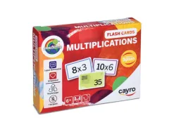 Jeux mathematiques cayro multiplications carte a jouer 110 cartes et instructions 2 joueurs