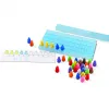 Jeux mathematiques learning resources pingouins sur la glace 100 pinguoins 10 barrettes et idees activites