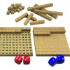 Jeux mathematiques wissner le tableau de 100 additions et soustractions 2 plateaux de centaines 22 reglettes 6
