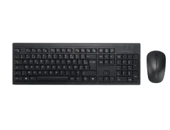 Kit clavier et souris kensington sans fil rechargeable km270 eq azerty coloris noir