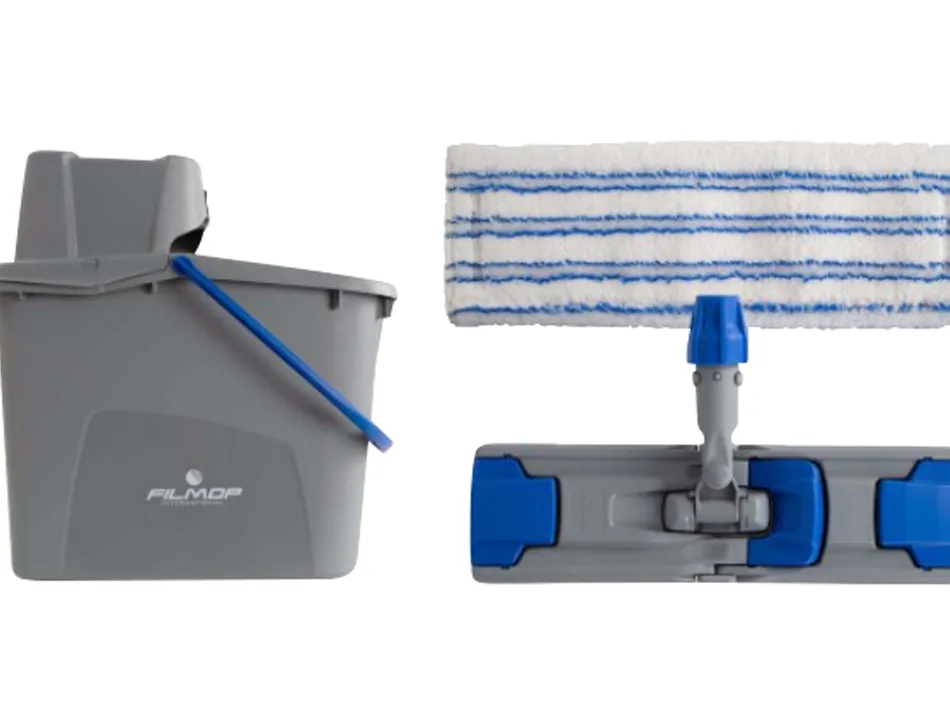 Kit coldis easy wash avec seau/essoreur 14l + support + frange 35cm