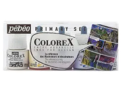 Kit colorex set 5x45ml primaire 5 encres