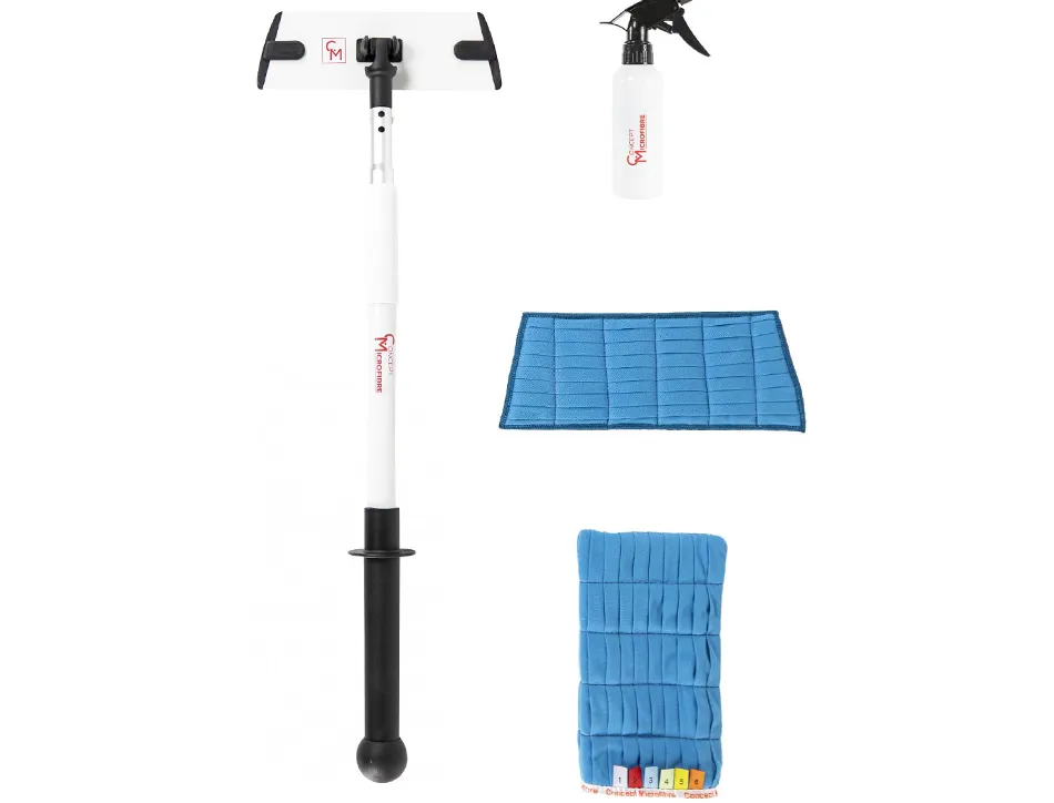 Kit concept hps microfibre vitres et surfaces
