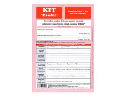 Kit contrat location meublée non saisonnière weber diffusion 8 pages contrat inventaire caution état lieux entrée sortie