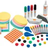 Kit d'accesoires tableau blanc esselte 10marqueurs 10aimants 32mm 2effaceurs 1spray nettoyage 2rubans
