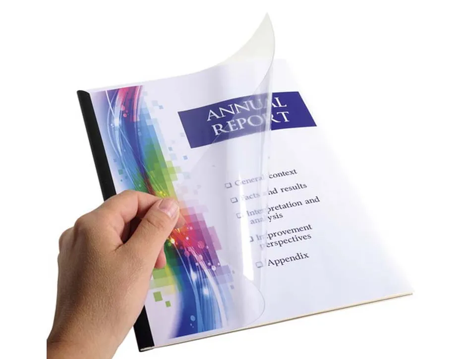 Kit de reliure manuelle exacompta pour 5 dossiers serodo coloris ivoire