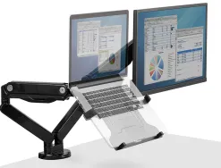 Kit fellowes complementaire porte pc coloris noir