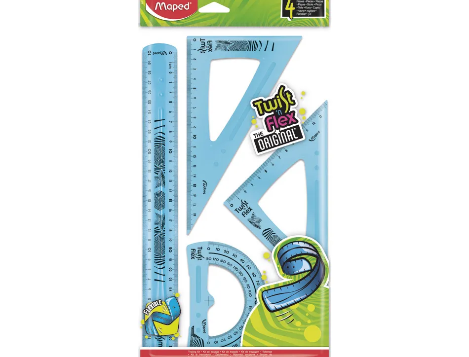 Kit instruments maped twist 'n flex original coloris assortis 4 unités