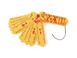 Lacages mathematiques lap les multiplications jeu autocorrectif set de 10 plaques associer la question