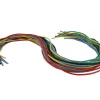 Lacet coton o'color 70cm diametre 2mm lacage ou tissage 5 coloris assortis lot 25 unites
