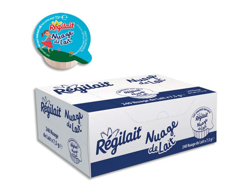 Lait concentre regilait 240 coupelles de 7,5g