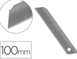 Lame 18mm de rechange q-connect pour cutters kf10632/kf10635/kf10937/kf10634 blister 12 unites