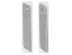 Lame 18mm de rechange q-connect pour cutters kf10632/kf10635/kf10937/kf10634 blister 12 unites