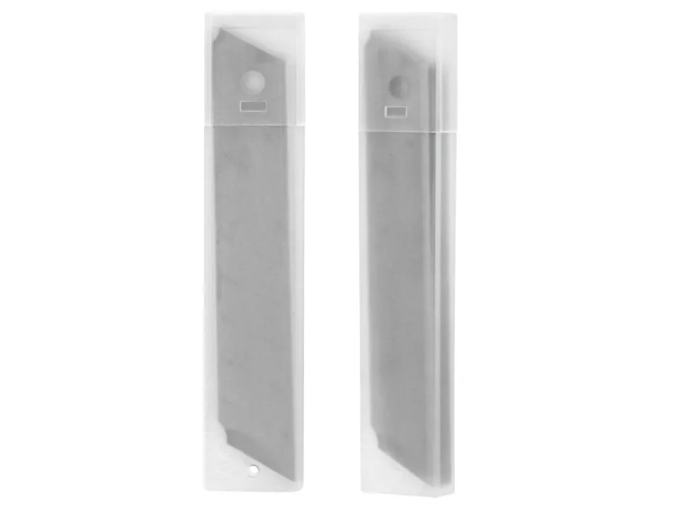 Lame 18mm de rechange q-connect pour cutters kf10632/kf10635/kf10937/kf10634 blister 12 unites