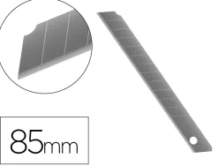 Lame 9mm de rechange q-connectpour cutters kf10631/kf00234/kf10940/kf10938/kf10934 blister 10 unites