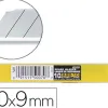 Lame rechange olfa cutter 9mm acier inoxydable étui 10 unités