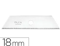 Lame rechange olfa sk4 cutter autorétractable 18mm étui 5 unités