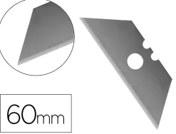 Lame rechange q-connect cutter universel 18mm blister 5 unités