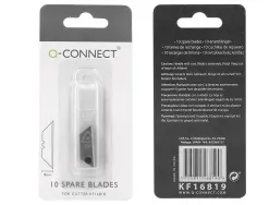 Lame rechange q-connect cutter étroit 9mm blister 10 unités