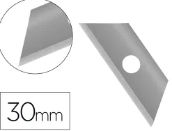 Lame rechange q-connect cutter étroit 9mm blister 10 unités