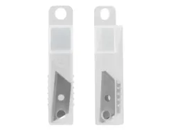 Lame rechange q-connect cutter étroit 9mm blister 10 unités
