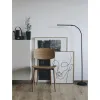 Lampadaire led maul liseuse pirro intesite reglable tete et socle aluminium hauteur 126,5cm coloris noir