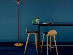 Lampadaire unilux pryska noir
