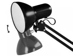 Lampe bureau q-connect antares puissance 40w dimensions 720x160mm coloris noir