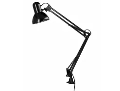 Lampe bureau q-connect antares puissance 40w dimensions 720x160mm coloris noir